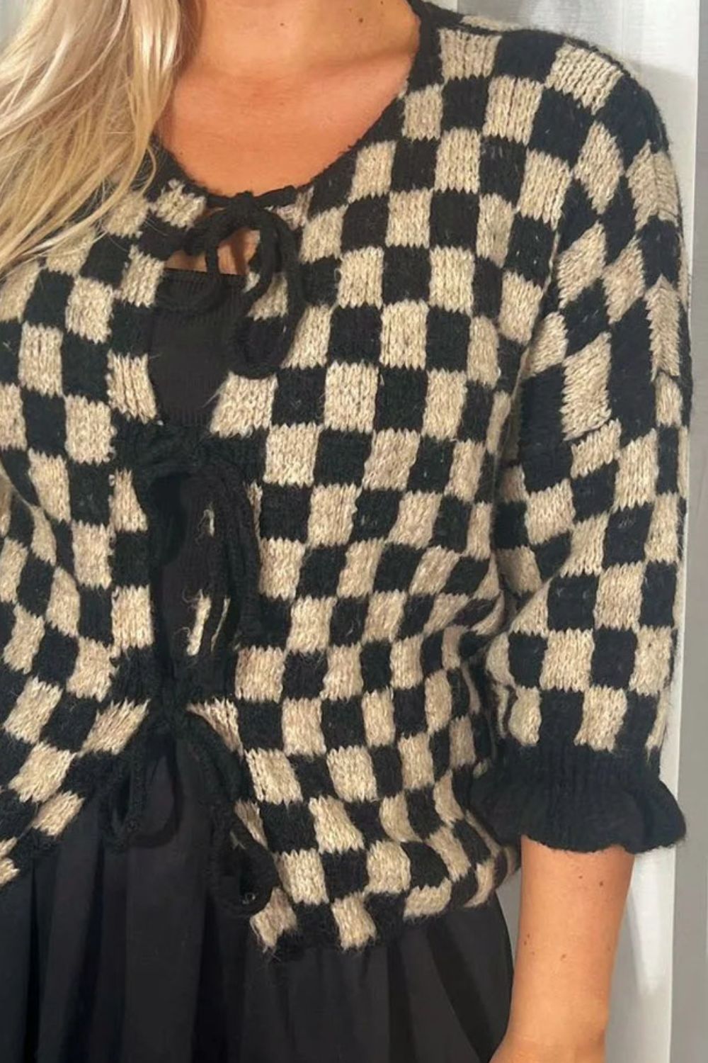 Check Mate Cardigan