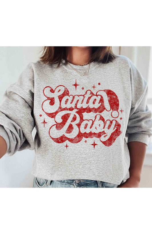 SANTA BABY SWEATSHIRT