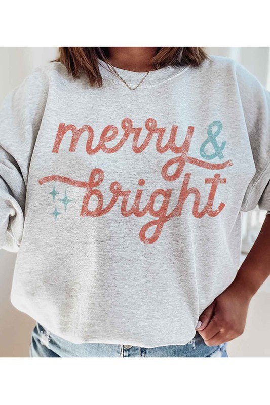 PLUS MERRY AND BRIGHT SWEATSHIRT