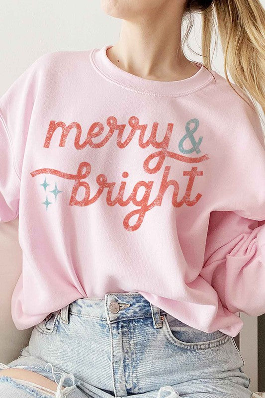 PLUS MERRY AND BRIGHT SWEATSHIRT