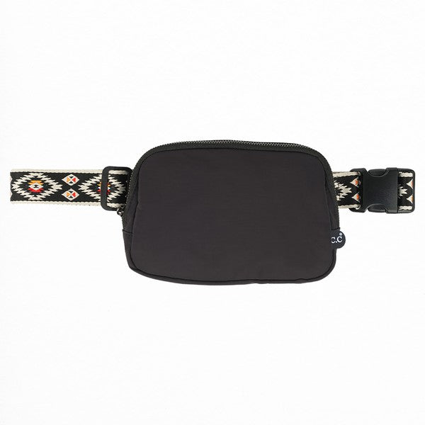 Aztec Strap Fanny Pack - Authentic C.C Brand