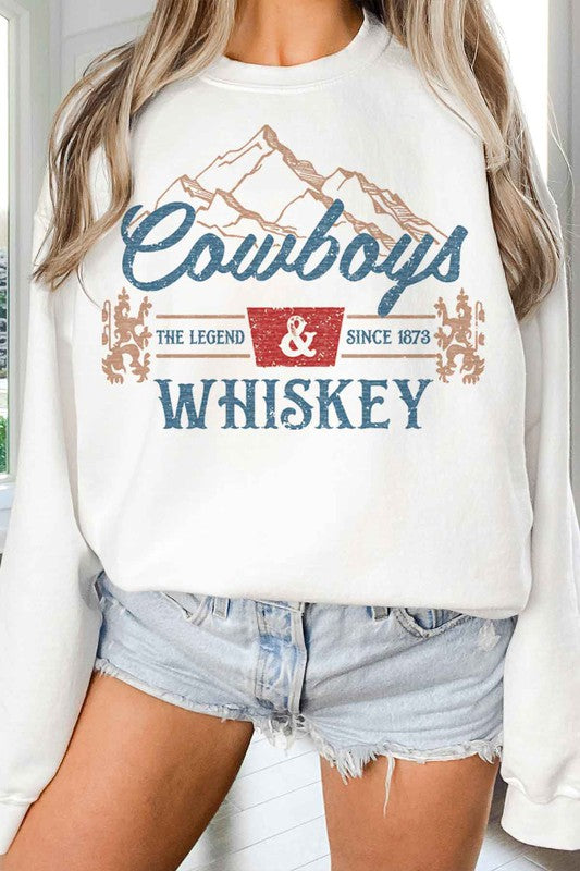 Cowboys and Whiskey Oversize