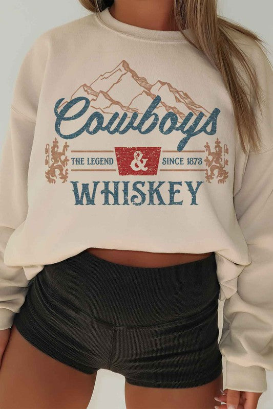 Cowboys and Whiskey Oversize