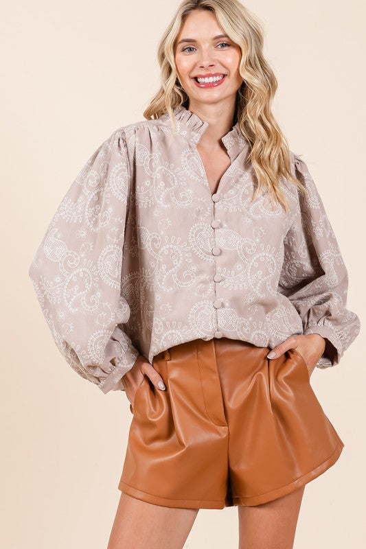 Paisley Blouse