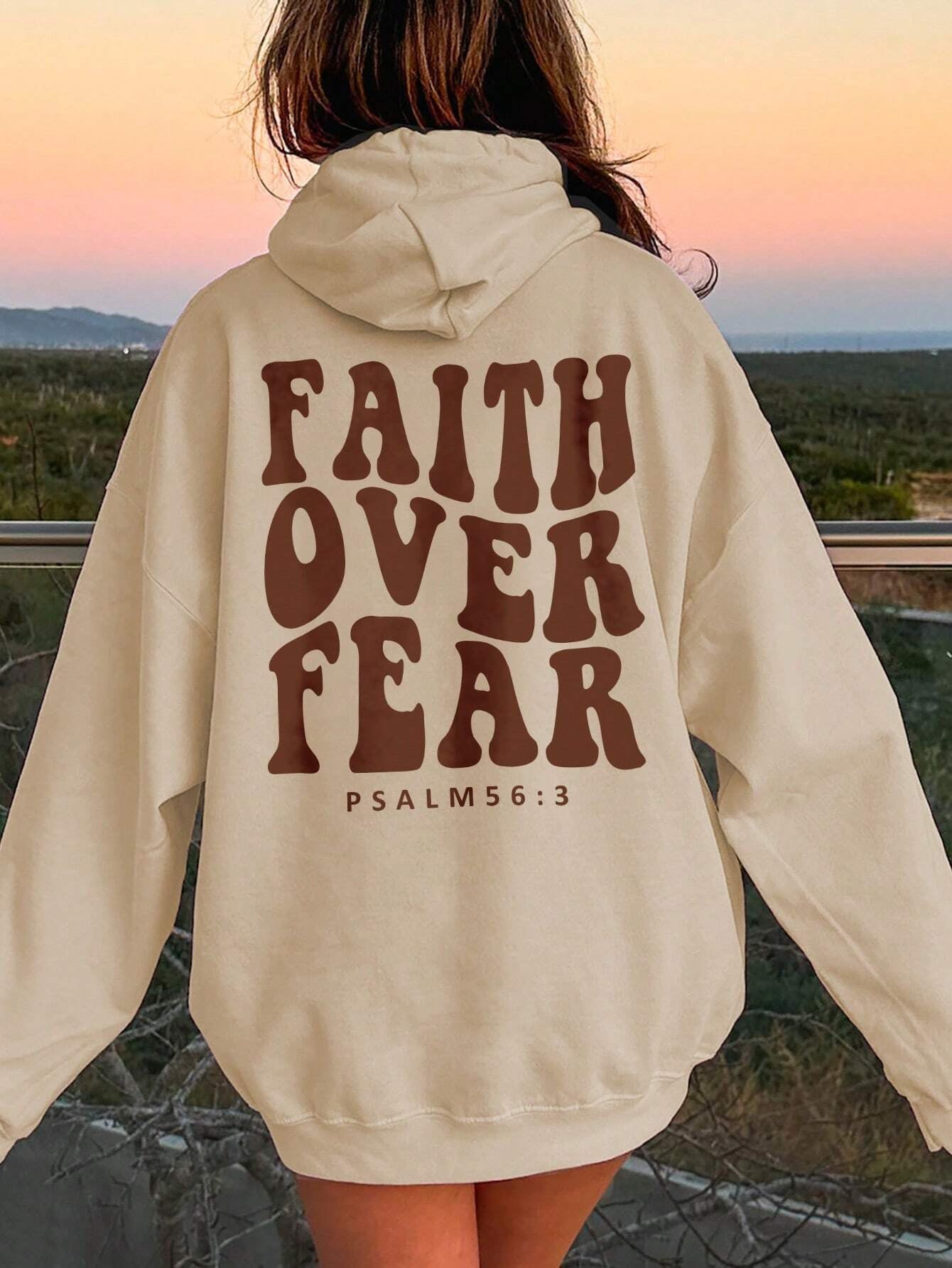 FAITH OVER FEAR  Hoodie