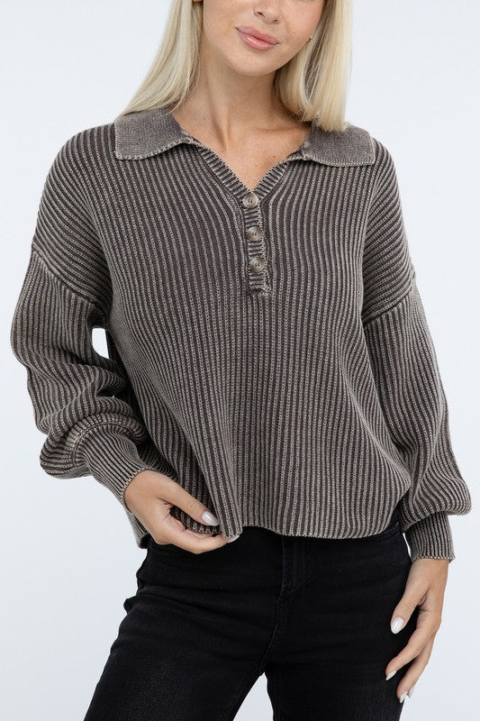 Henley Sweater