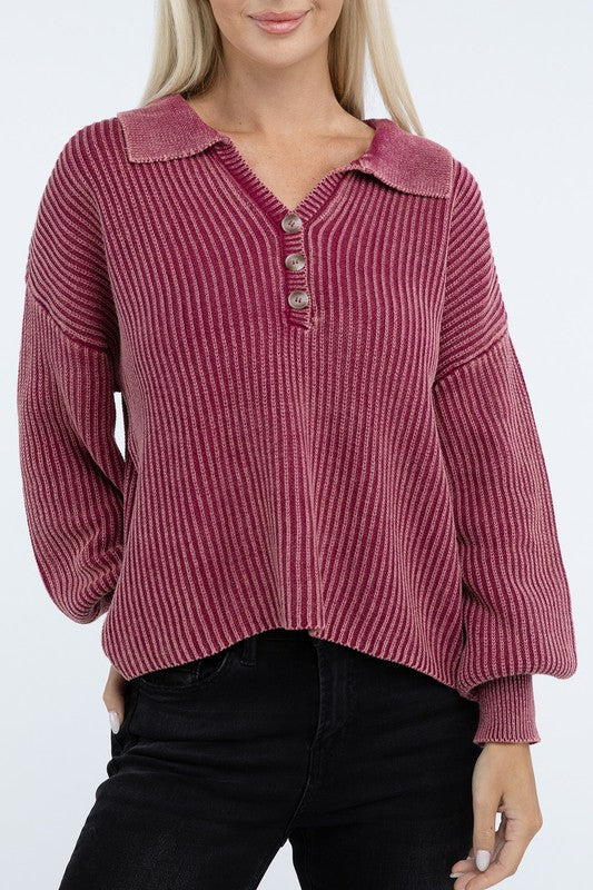 Henley Sweater