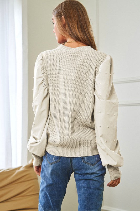 Pretty in Pearl Sweater