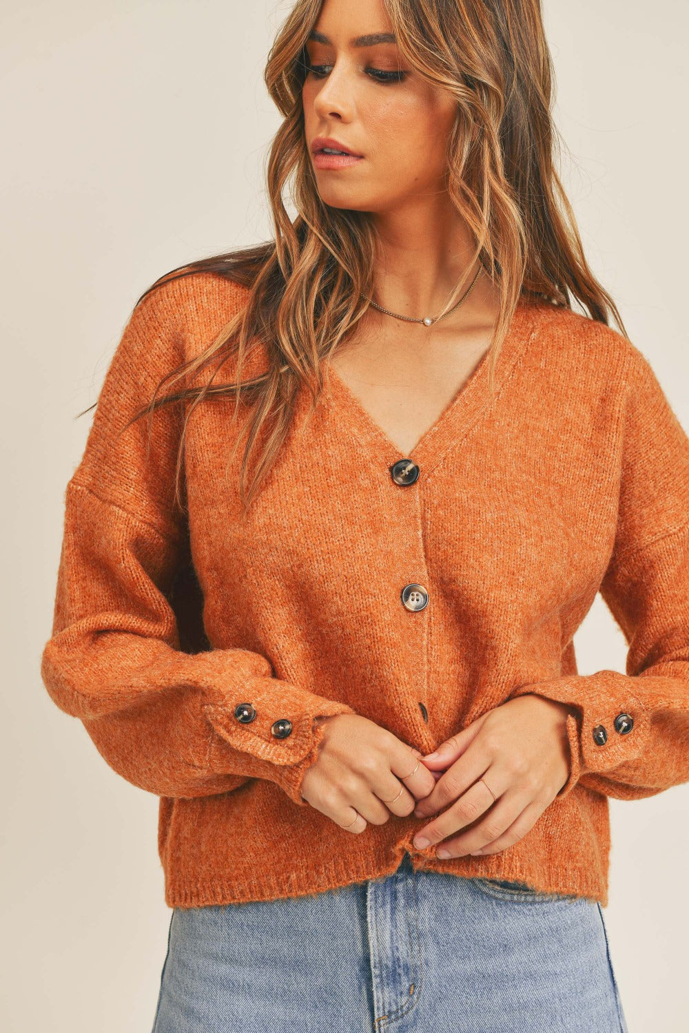 Button Me Down cardigan